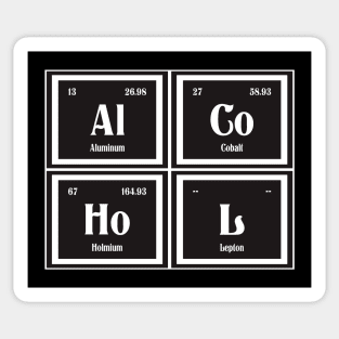 Alcohol | Periodic Table of Elements Sticker